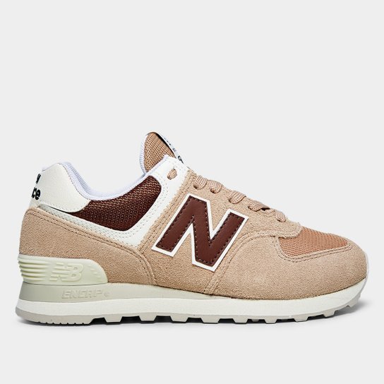 Tênis Couro New Balance 574 V'2 Feminino