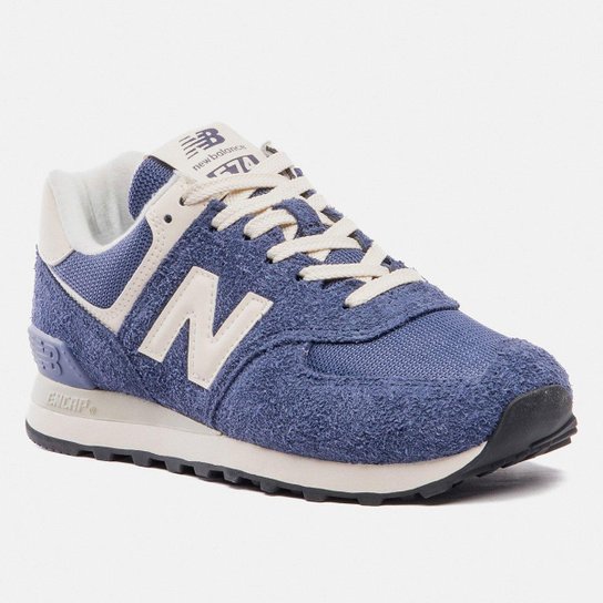 Tênis Couro New Balance 574 V'2 Feminino