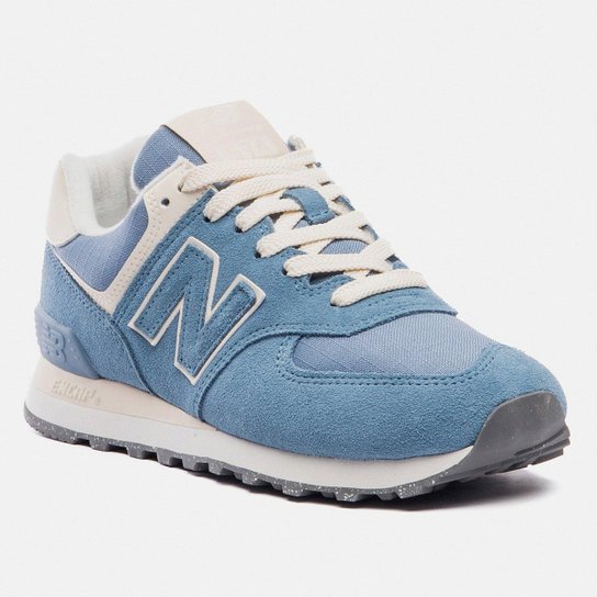 Tênis Couro New Balance 574 V'2 Feminino