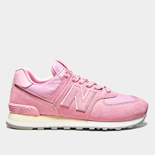 Tênis Couro New Balance 574 V'2 Feminino