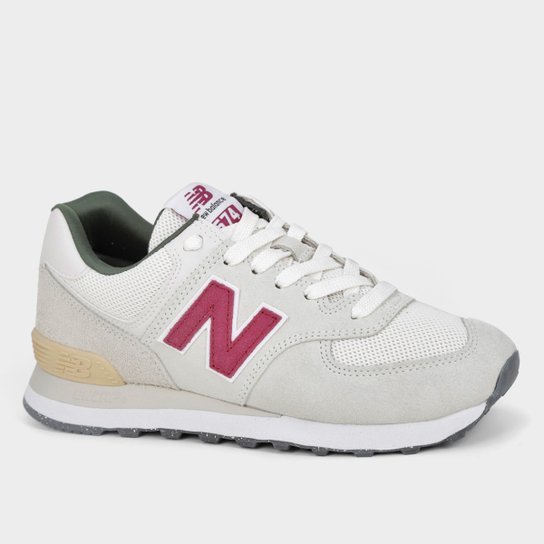 Tênis Couro New Balance 574 V'2 Feminino