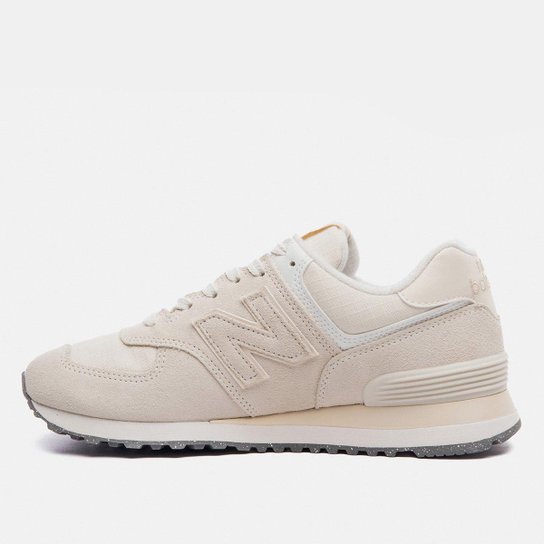 Tênis Couro New Balance 574 V'2 Feminino