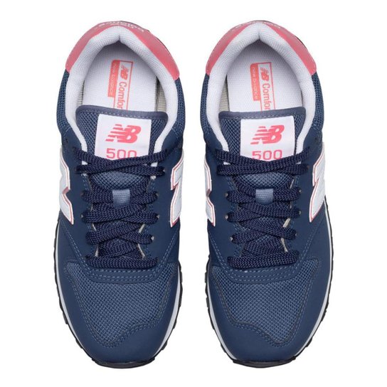 Tênis Feminino New Balance 500v2 Marinho/rosa