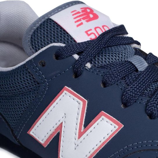 Tênis Feminino New Balance 500v2 Marinho/rosa