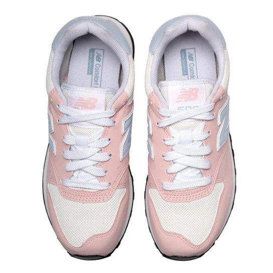 Tênis Feminino New Balance 500v2 Rosa/azul