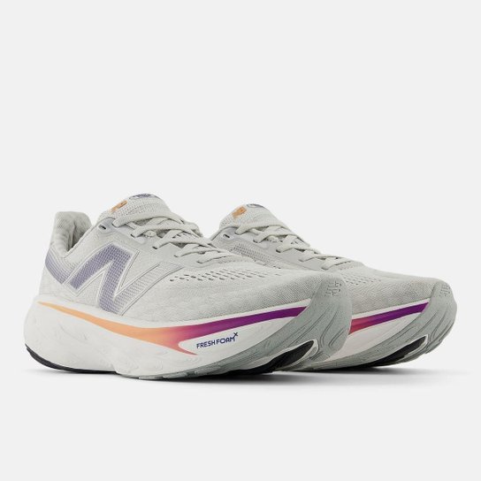 Tênis Feminino New Balance Fresh Foam X 1080v14 Cinza Claro