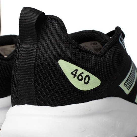 Tênis Feminino New Balance W460V4 ZK4 Logo Degradê Preto