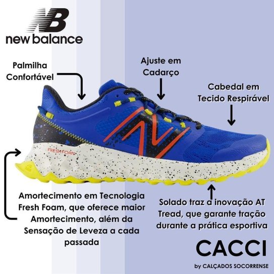 Tenis Masculino Adventure Fresh Foam New Balance Garoé