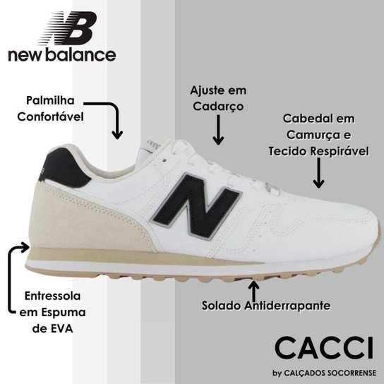 Tenis Masculino Casual Versatil Estiloso New Balance 373 V2