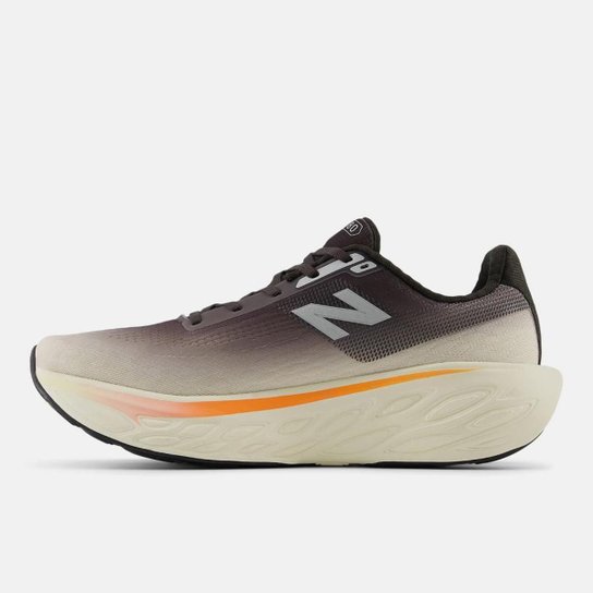 Tênis Masculino New Balance 1080 V14 Preto/Branco Off
