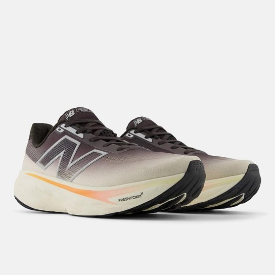 Tênis Masculino New Balance 1080 V14 Preto/Branco Off