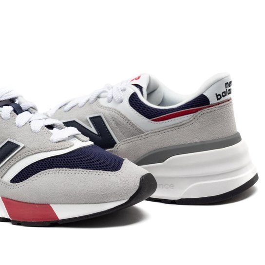Tênis Masculino New Balance 997R Cinza/marinho