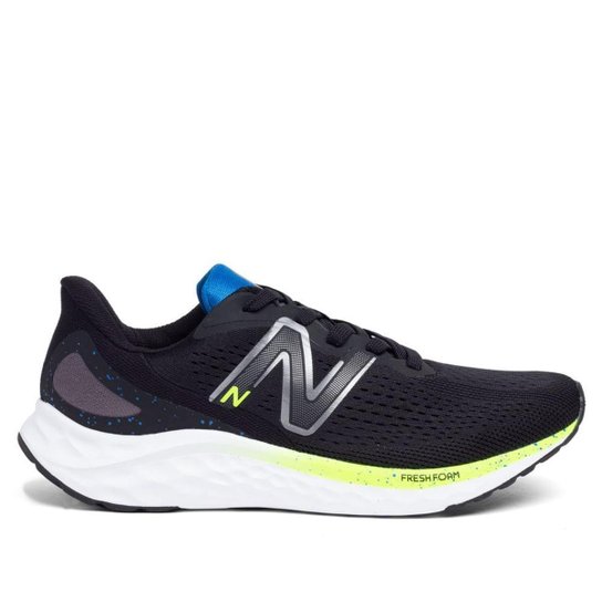 Tênis Masculino New Balance Fresh Foam Arishi V4 Preto/verde