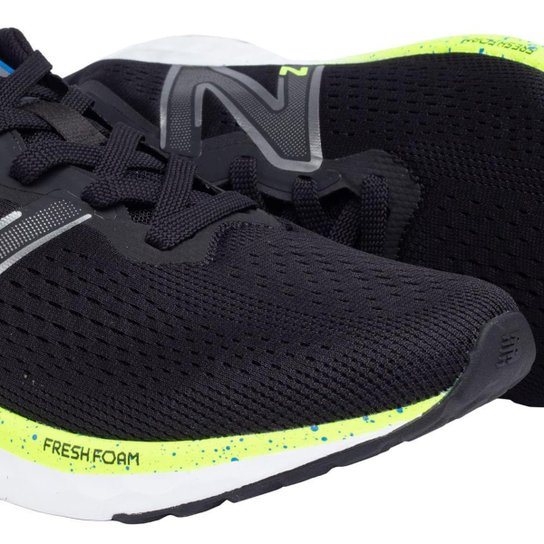 Tênis Masculino New Balance Fresh Foam Arishi V4 Preto/verde