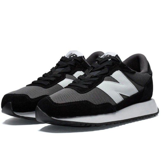 Tênis New Balance 237 Unissex - Preto/Branco
