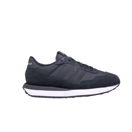 TENIS NEW BALANCE 237V1 MASCULINO-BEGE/GRAFITE