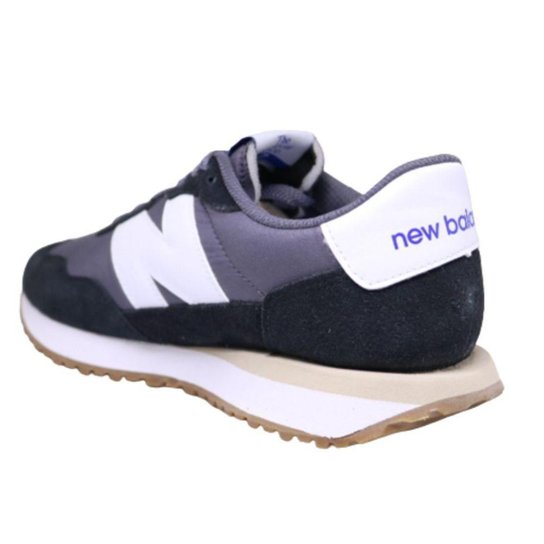TENIS NEW BALANCE 237V1 MASCULINO-PRETO/GRAFITE