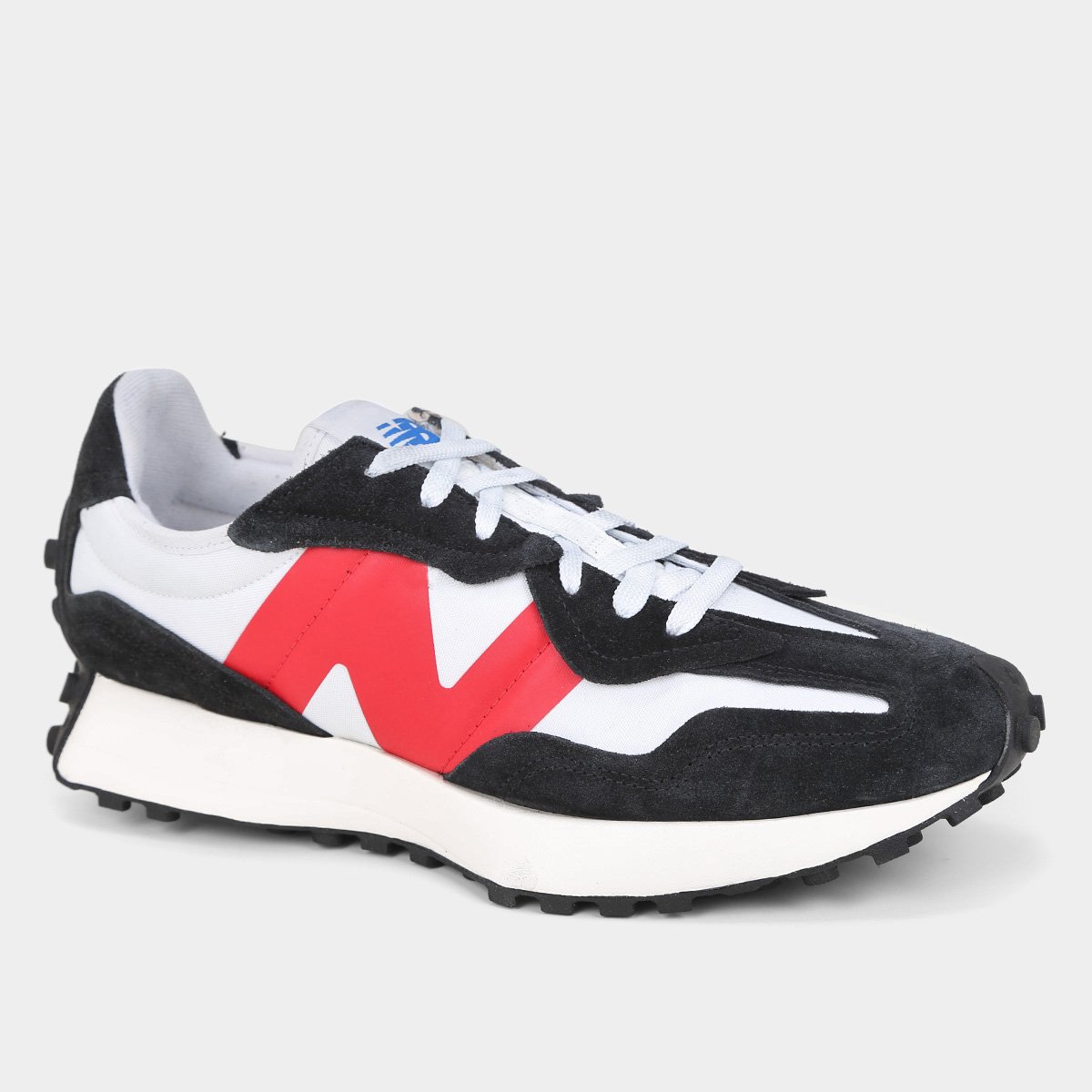 Balance 327 Tenis New Balance Preto E Vermelho Tênis New Balance