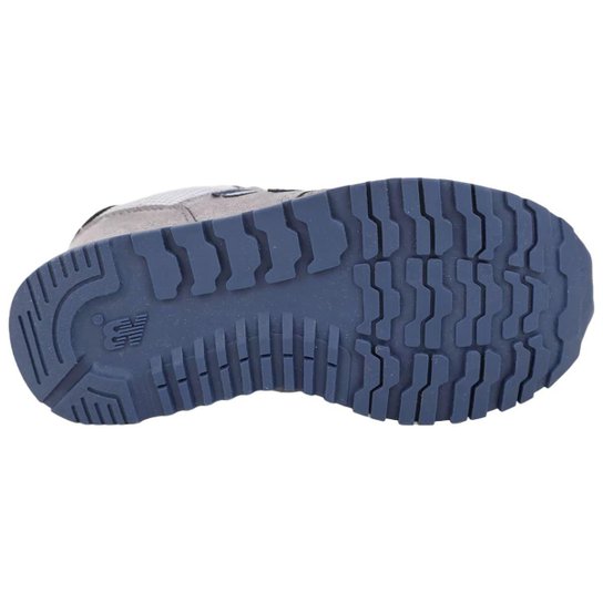 Tênis New Balance 373 Lace Infantil Cinza e Marinho