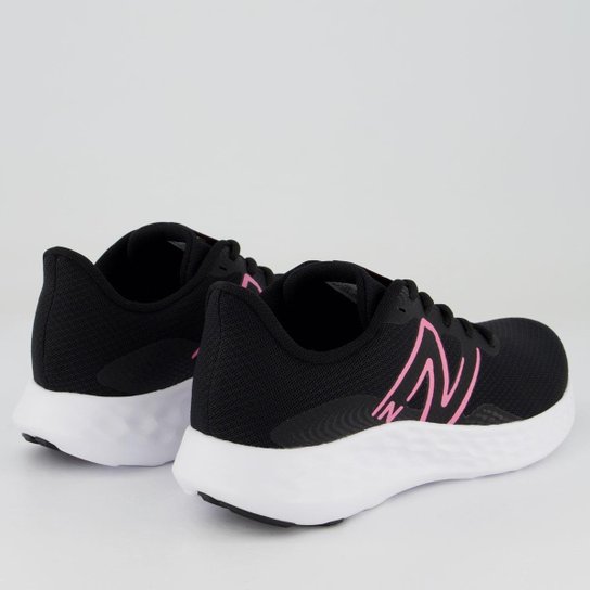 Tênis New Balance 411V3 Feminino Preto e Rosa