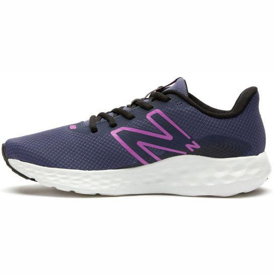 Tênis New Balance 411v3 Feminino Roxo Branco Confortável