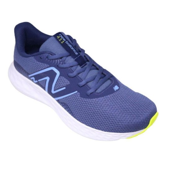 TENIS NEW BALANCE 411V3 MASCULINO-PRETO/VERMELHO