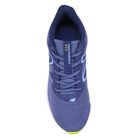 TENIS NEW BALANCE 411V3 MASCULINO-PRETO/VERMELHO