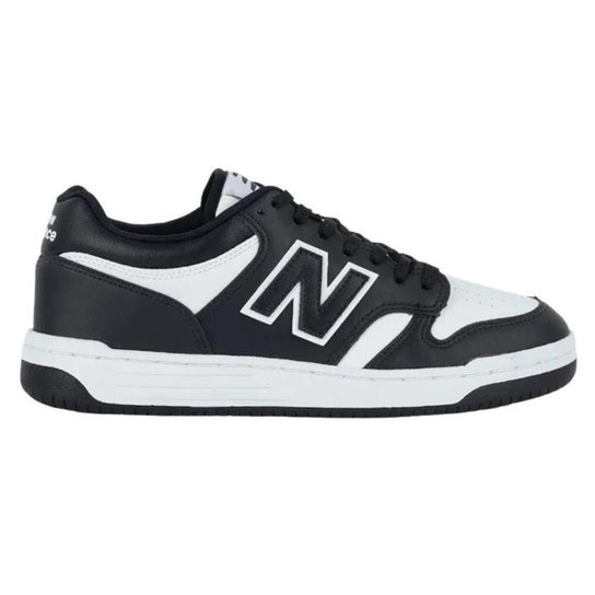 TENIS NEW BALANCE 480 LOW MASCULINO-PRETO/BRANCO