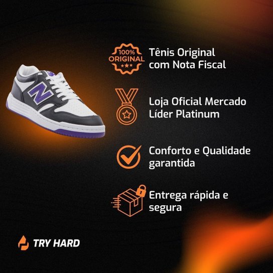 Tênis New Balance 480 Low Masculino