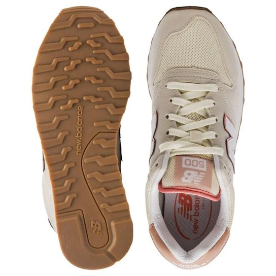 Tenis New Balance 500 V2 Feminino Bege