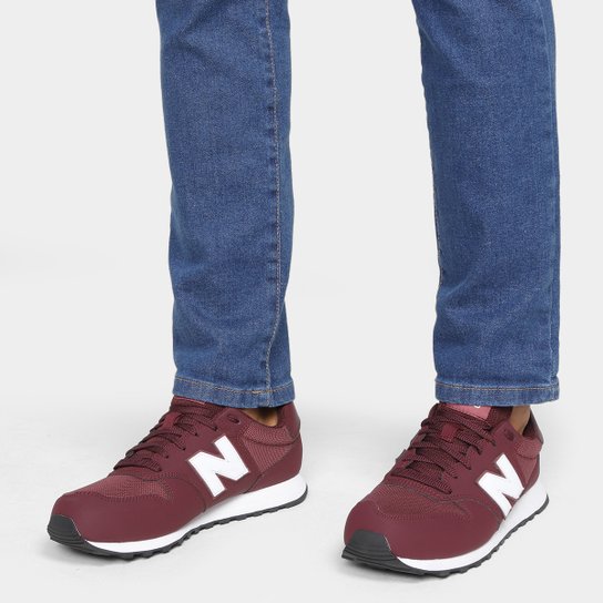 Balance Masculino Sapatenis Masculino Vinho Sapatos New