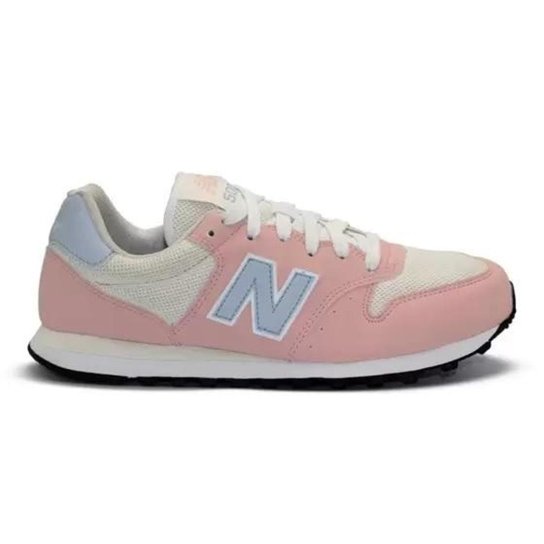 Tênis New Balance 500V2 Feminino - Rosa e Azul Claro