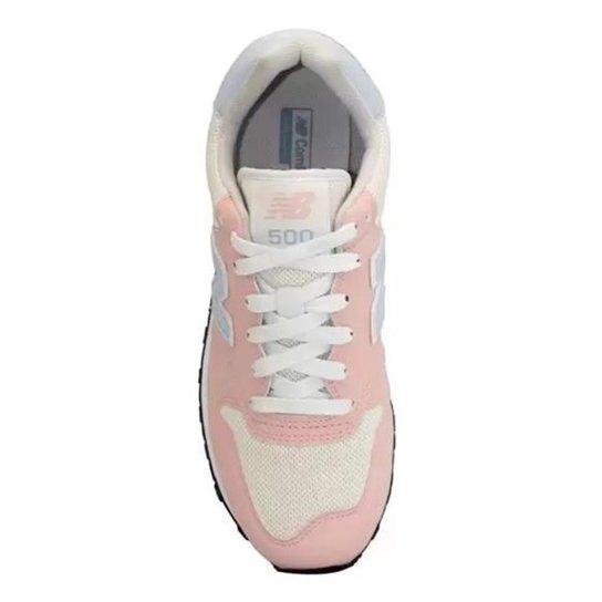 Tênis New Balance 500V2 Feminino - Rosa e Azul Claro
