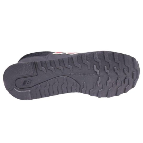 TENIS NEW BALANCE 500V2 MASCULINO PRETO/VERMELHO