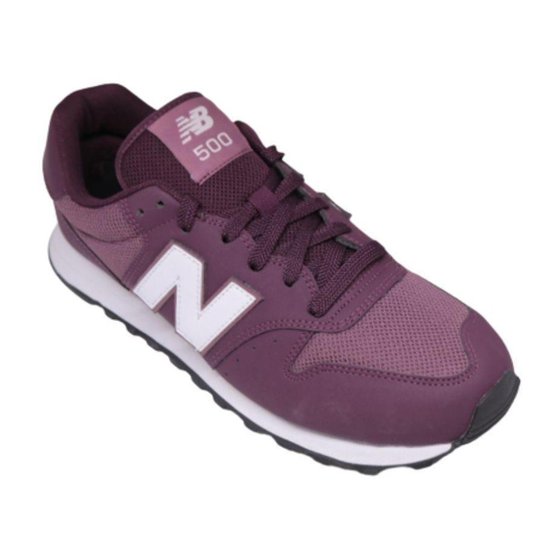 TENIS NEW BALANCE 500V2 MASCULINO VINHO