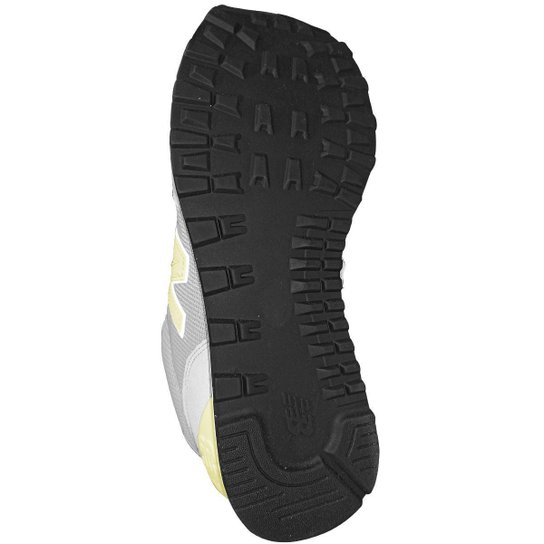 Tênis New Balance 515 v2 Cinza com Amarelo Claro