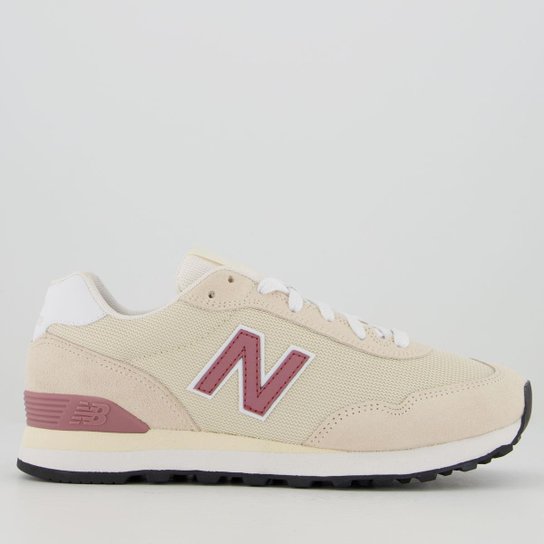 Tênis New Balance 515V2 Feminino Bege e Rosa
