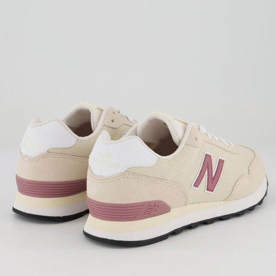 Tênis New Balance 515V2 Feminino Bege e Rosa