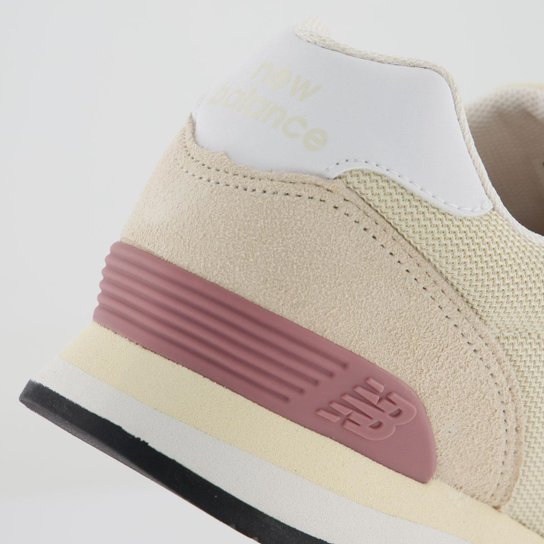 Tênis New Balance 515V2 Feminino Bege e Rosa