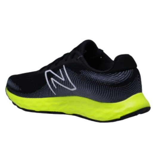 TENIS NEW BALANCE 520V8 MASCULINO-PRETO/VERDE FLUORESCENTE-M520ZL8