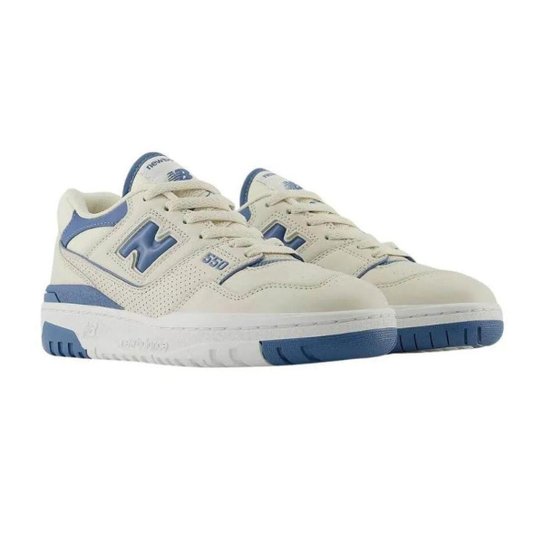 Tênis New Balance 550 Bege/ Azul 35