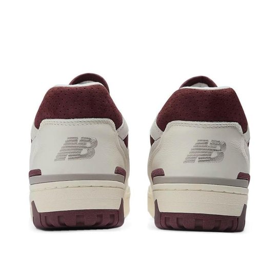 Tênis New Balance 550 Branco Bordo