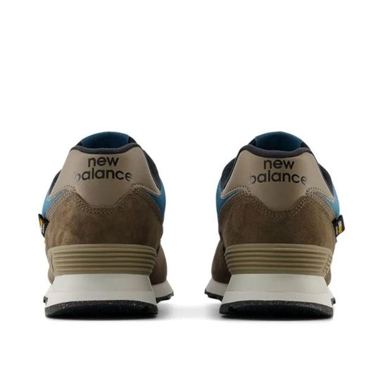 Tênis New Balance 574 Masculino Marrom Azul