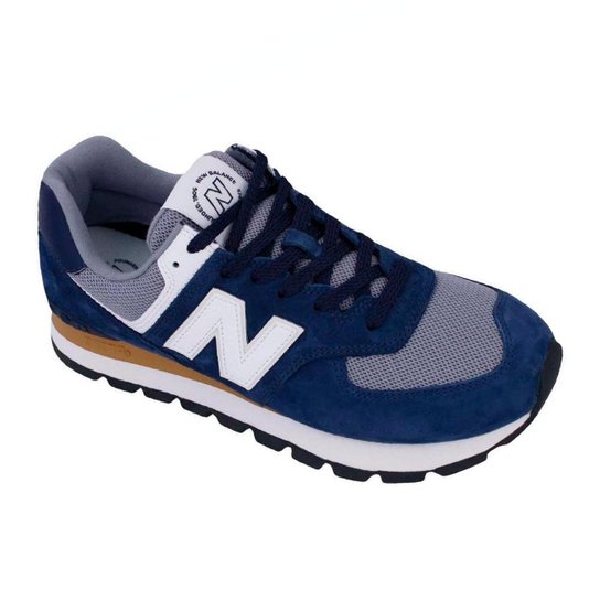 Tênis New Balance 574 Rugged Azul e Branco Masculino