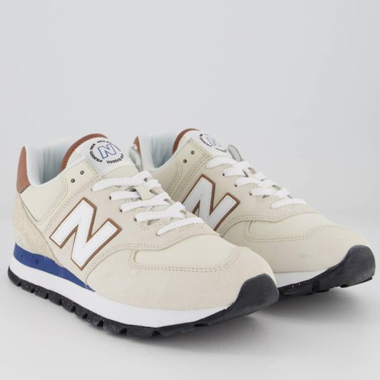Tênis New Balance 574 Rugged Bege Claro