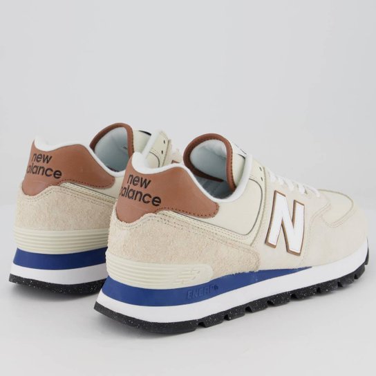 Tênis New Balance 574 Rugged Bege Claro