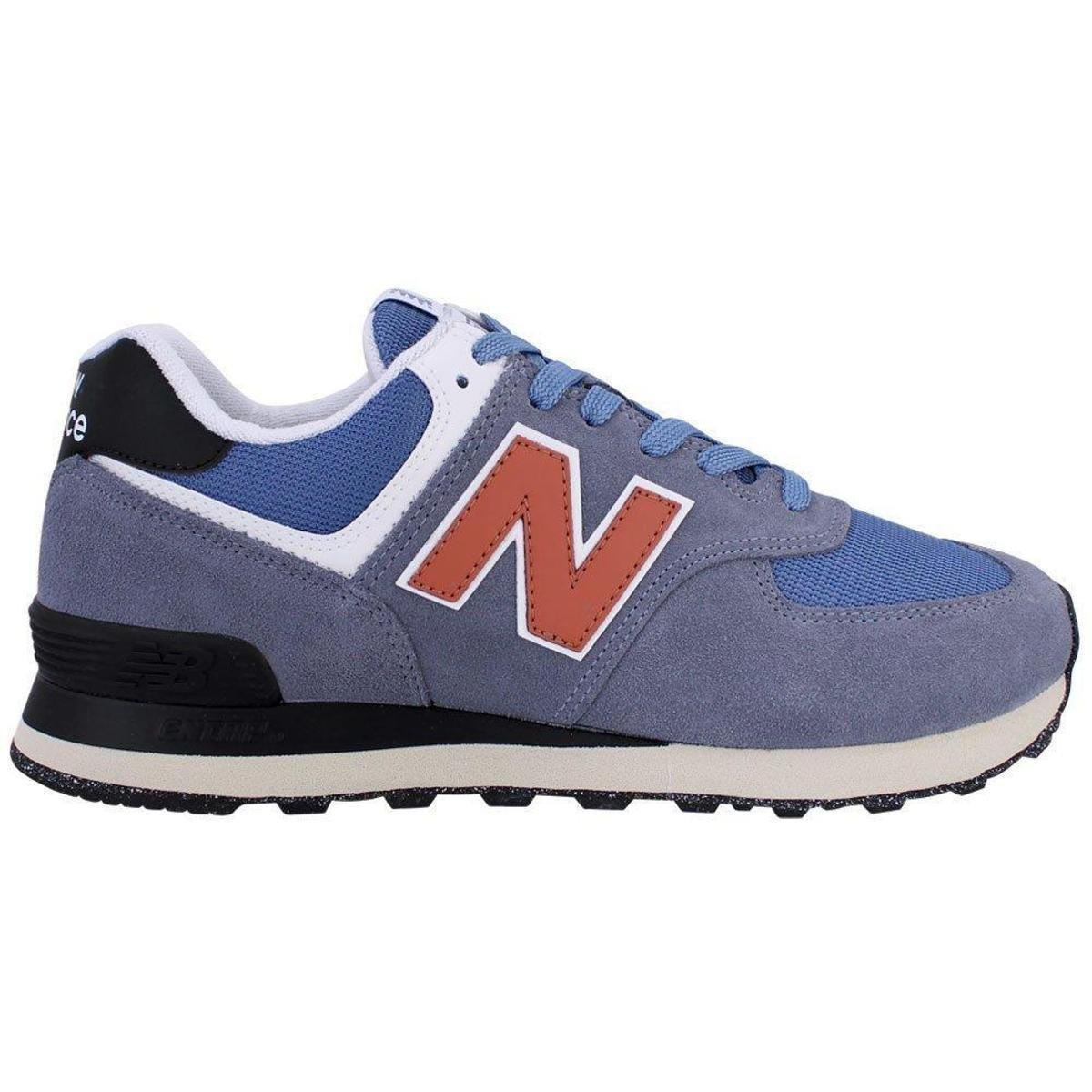 Sapatos New Balance 574 Azul E Vermelho Balance 574v2 Tenis New