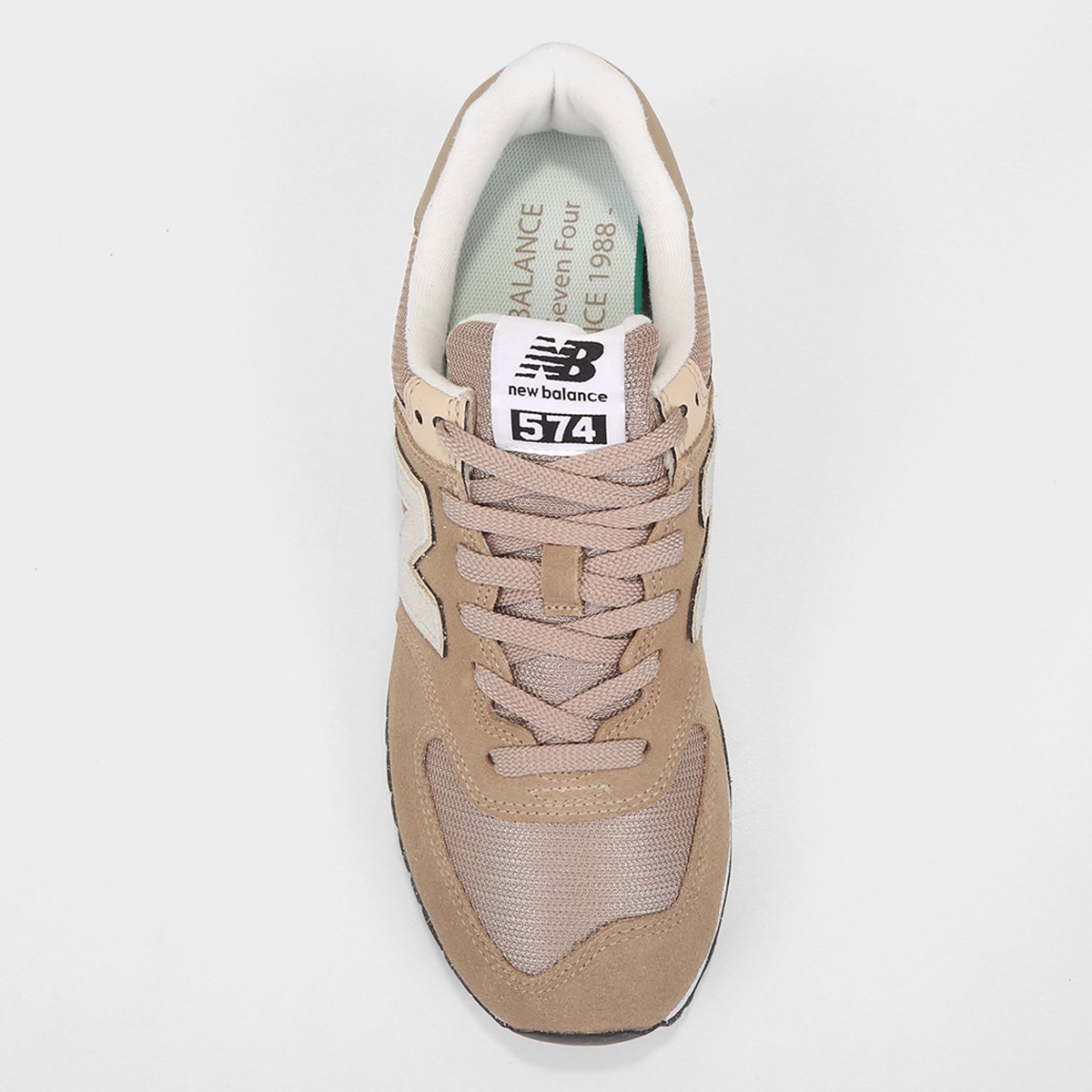 Balance 574 New Balance 200 Feminino Bege Balance 574 Couro