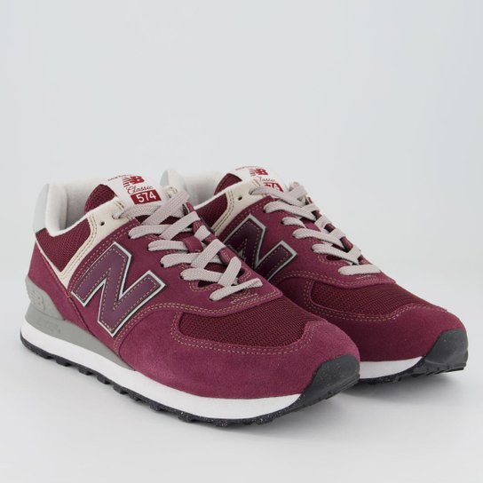 Tênis New Balance 574v2 Bordô