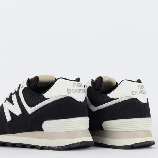 Tênis New Balance 574v2 Masculino Preto Bege